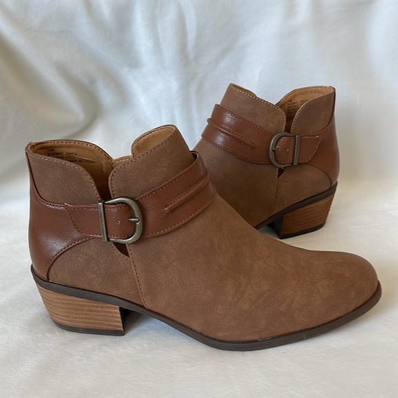 Women’s GEMM Tan Booties, Sz 10 - Picture 1 of 14